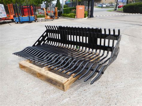 skid steer rock buckets for sale|used rock bucket for tractor.